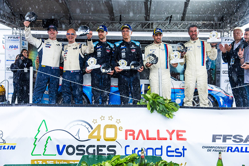 Trophée Alpine ELF Rallye : Astier, Maître des Vosges, Quel que Soit le Temps 5 Podium Vosge