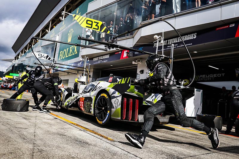 24 Heures du Mans : Le Team Peugeot TotalEnergies vise le "Monu-Mans" de la victoire ! 2 Team Total peugeot Energie