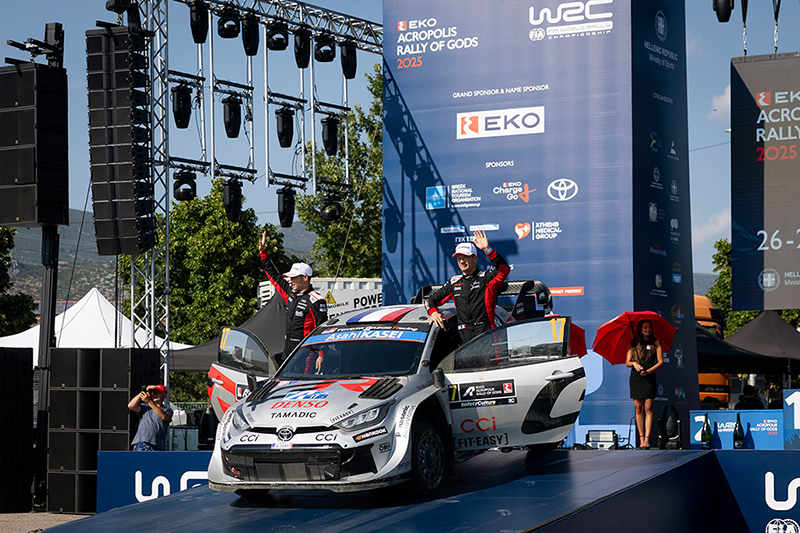 0tt Tanack remporte l'Acropolis Rally devant S. Ogier et A. Fourmaux 2 Voiture 17 (Sébastien Ogier, Vincent Landais)