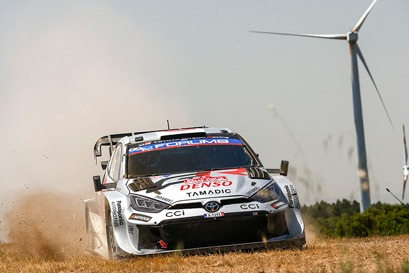 Rallye de Sardaigne: Ogier en pôle pour la victoire finale. 2 Voiture 18 (Takamoto Katsuta, Aaron Johnston