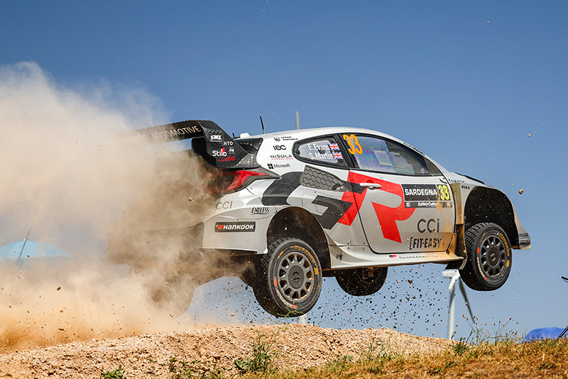 Rallye de Sardaigne: Ogier en pôle pour la victoire finale. 4 Voiture 33 (Elfyn Evans, Scott Martin)