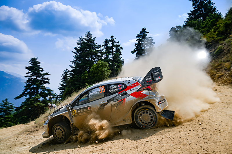 Acropolis Rally: Ott Tanack fait le break 3 Voiture 33 (Elfyn Evans, Scott Martin)