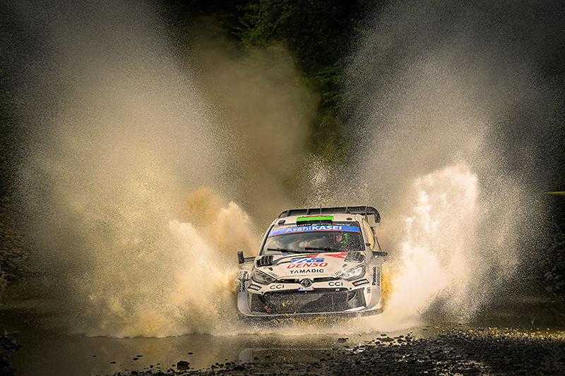 0tt Tanack remporte l'Acropolis Rally devant S. Ogier et A. Fourmaux 4 Voiture 18 (Takamoto Katsuta, Aaron Johnston)