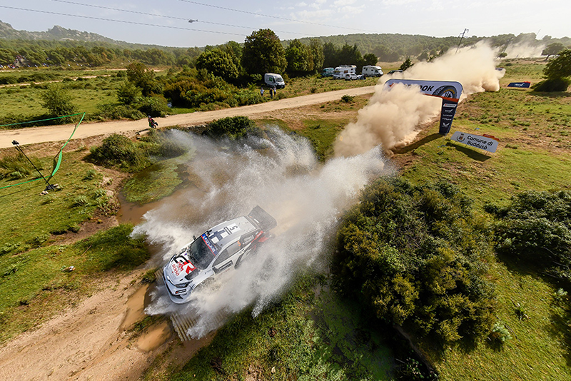 Rallye de Sardaigne: Ogier en pôle pour la victoire finale. 5 Voiture 5 (Sami Pajari, Marko Salminen)