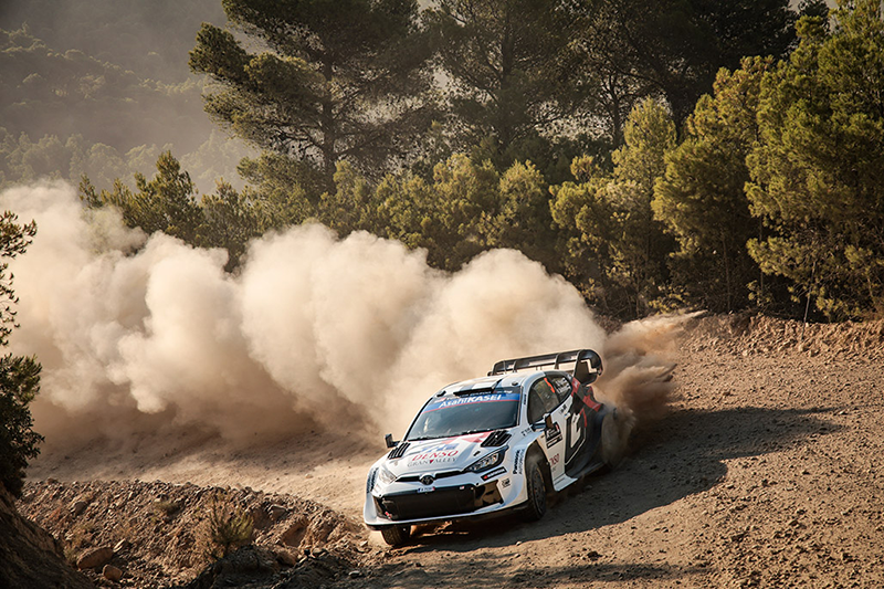 Acropole Rally: Ott Tanack Nouveau leader,second A. Fourmaux à 3 secondes 4 Voiture 5 (Sami Pajari, Marko Salminen)