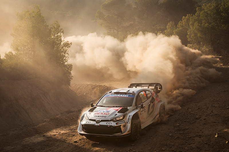 Acropole Rally: Ott Tanack Nouveau leader,second A. Fourmaux à 3 secondes 2 VOITURE 33 Elfyn EVANS