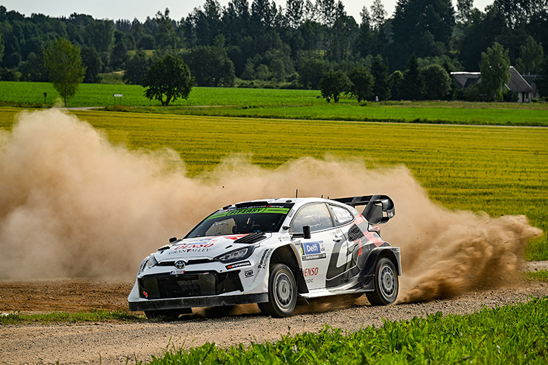 Inarrêtable ! Oliver Solberg Confirme son Leadership au Rallye d'Estonie. 2 Voiture 5 (Sami Pajari, Marko Salminen)