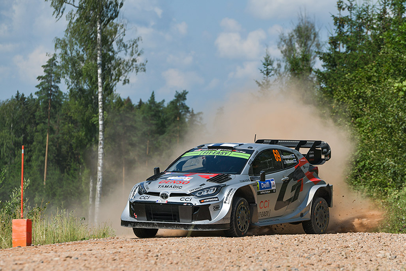 Rallye d'Estonie: Thierry Neuville prend les rênes de l'épreuve 3 Voiture 69 (Kalle Rovanperä, Jonne Halttunen)