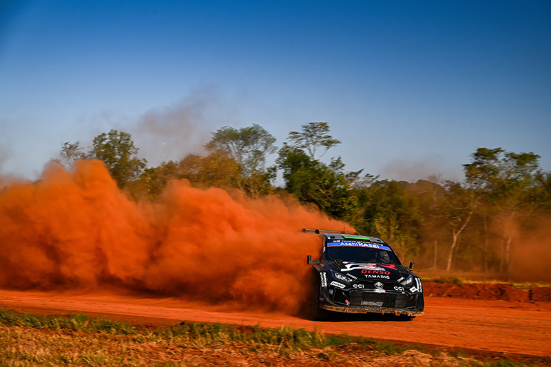 Rallye du Paraguay: Ogier prend les commandes après une journée mouvementée 4 Voiture 33 (Elfyn Evans, Scott Martin)