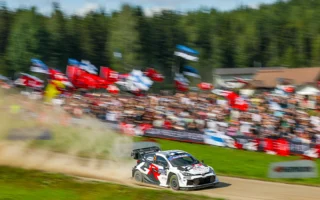 Le GR Yaris Rally1 de Kalle Rovanperä Mène un Top 5 pour Toyota au Rallye de Finlande. 6 Voiture 5 (Sami Pajari, Marko Salminen)