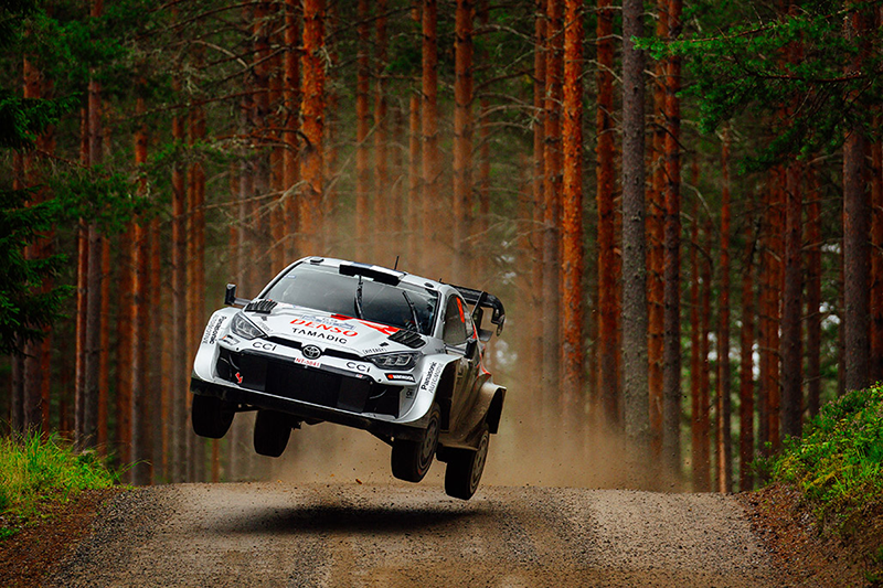 Victoire à domicile : Quintuplé magistral pour TOYOTA GAZOO Racing, mené par Rovanperä 2 Rallye de Finlande 2025 Voiture 69 (Kalle Rovanperä, Jonne Halttunen)