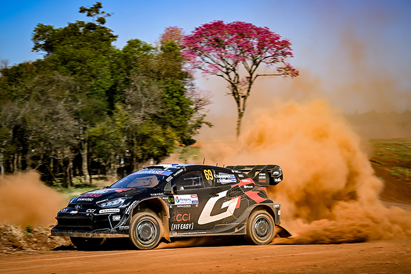 Rallye du Paraguay : Rovanperä prend les commandes, Fourmaux piégé par une crevaison 1 Voiture 69 (Kalle Rovanperä, Jonne Halttunen)