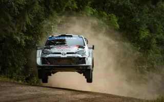 L&rsquo;éclatante conquête du Rallye de Finlande par TOYOTA GAZOO Racing : les cinq étoiles s&rsquo;envolent.