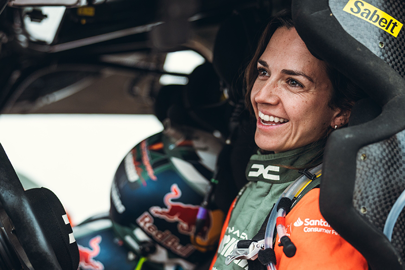 Podium au Portugal : Loeb et Boulanger font briller les Dacia Sandriders 2 Cristina Gutierrez - Rallye-Raid Portugal