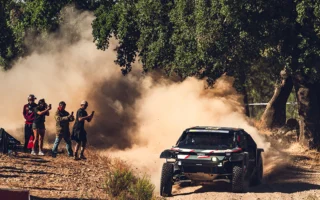 Podium au Portugal : Loeb et Boulanger font briller les Dacia Sandriders 7 Nasser Al Attiyah Rallye Raid Portugal copie