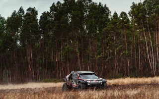 Podium au Portugal : Loeb et Boulanger font briller les Dacia Sandriders 6 Nasser Al Attiyah Rallye Raid Portugal2 copie