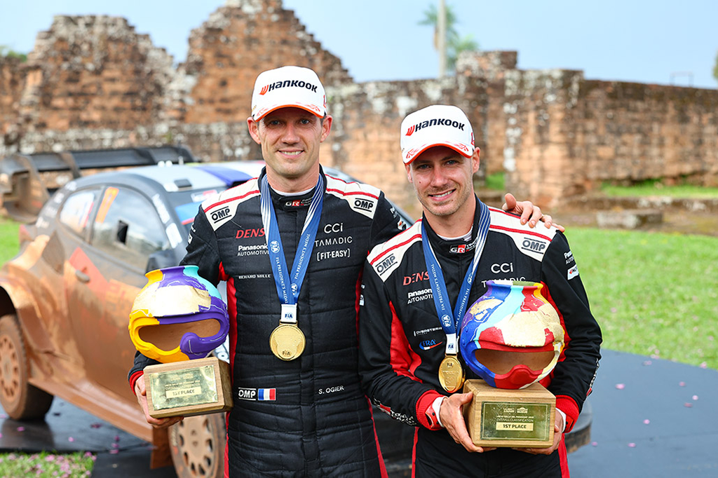 Ogier s’impose au Rallye du Paraguay et se rapproche du titre 7 Sébastien Ogier, Vincent Landais
