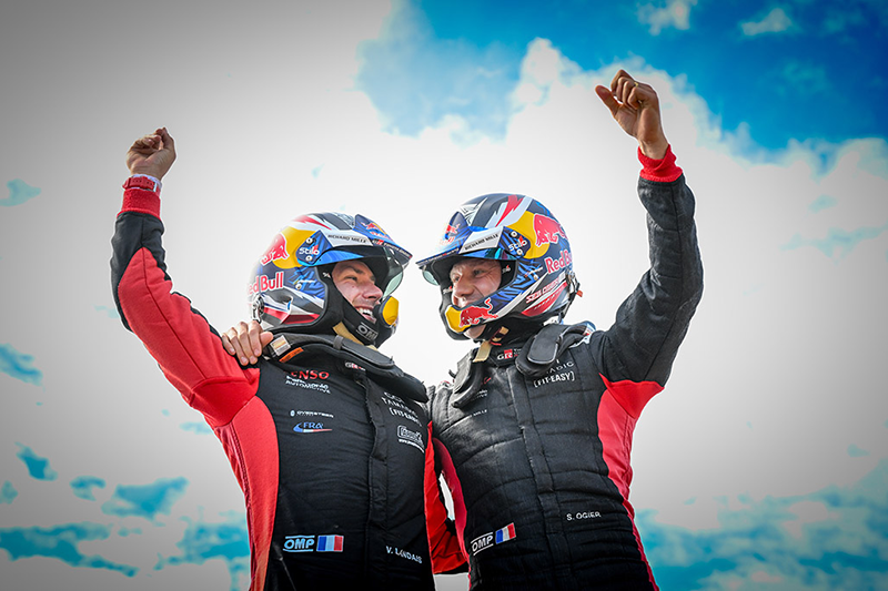 Rallye du Chili 2025 : Sébastien Ogier (Toyota) vainqueur, Adrien Fourmaux sur le podium 1 Vincent Landais, Sébastien Ogier