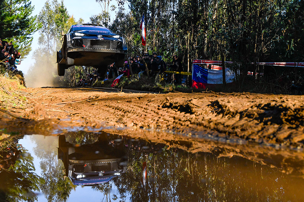 Adrien Fourmaux frappe fort et s’installe en tête au Rallye du Chili 6 Voiture 5 (Sami Pajari, Marko Salminen)