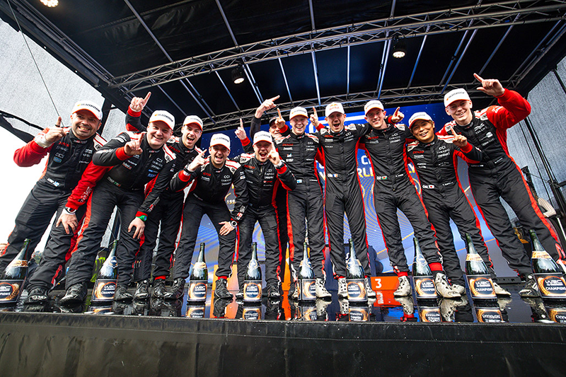 TOYOTA GAZOO Racing décroche le titre mondial WEC 2025 et signe un doublé triomphal 1 Voiture 5 (Sami Pajari, Marko Salminen)