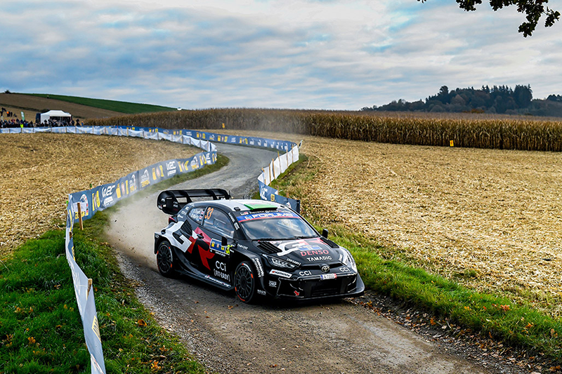 TOYOTA GAZOO Racing prend l’avantage dès les premières spéciales en Allemagne 2 Voiture 33 (Elfyn Evans, Scott Martin)
