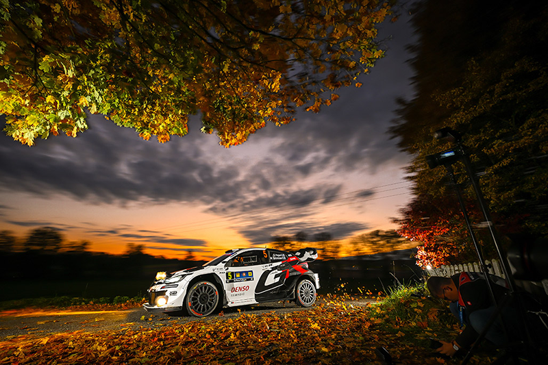 TOYOTA GAZOO Racing domine : ses prétendants complètent le top 3 5 Voiture 5 (Sami Pajari, Marko Salminen)
