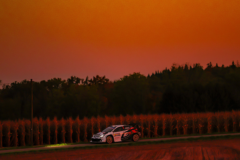 TOYOTA GAZOO Racing prend l’avantage dès les premières spéciales en Allemagne 4 Voiture 5 (Sami Pajari, Marko Salminen)
