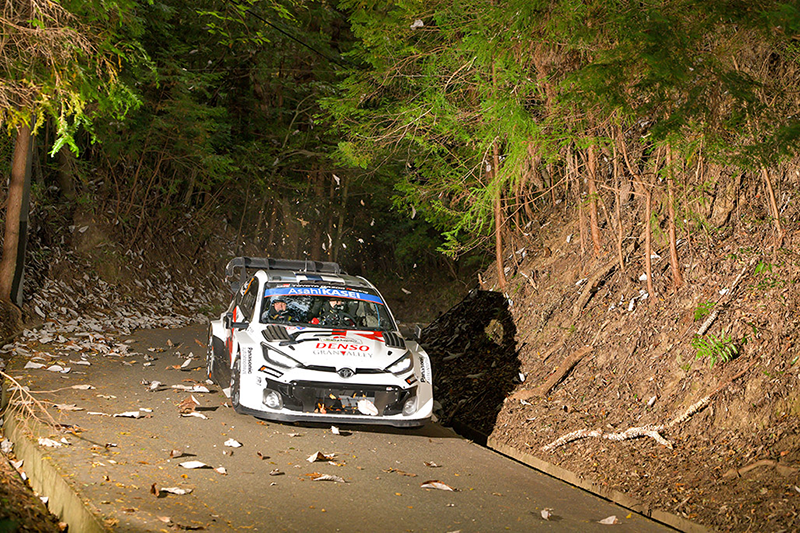 TOYOTA GAZOO Racing : Ogier et Evans au Sommet, la Lutte en WRC Continue 5 Voiture 5 (Sami Pajari, Marko Salminen)