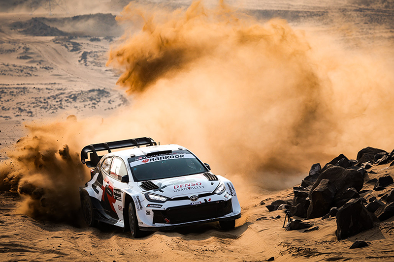 WRC Arabie Saoudite: A. Fourmaux augmente son avance sur Sami Pajari 3 Voiture 5 (Sami Pajari, Marko Salminen)