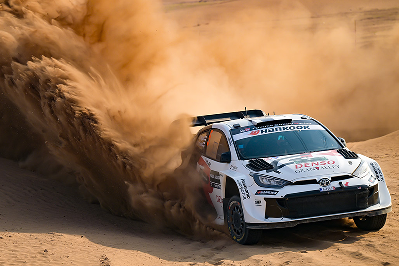 Sébastien Ogier aux portes d’un nouveau sacre WRC : plus que trois spéciales 4 Voiture 5 (Sami Pajari, Marko Salminen)