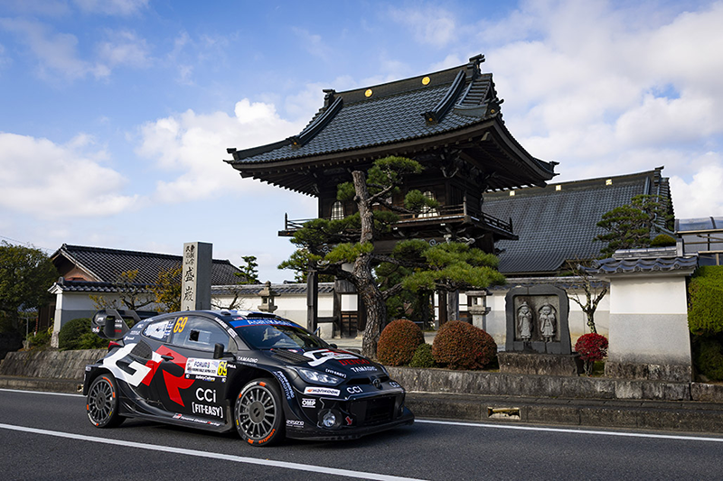 TOYOTA GAZOO Racing : Ogier et Evans au Sommet, la Lutte en WRC Continue 2 Voiture 69 (Kalle Rovanperä, Jonne Halttunen)
