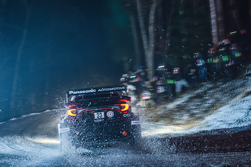 Monte-Carlo, la nuit des audacieux : Solberg frappe fort dès l’ouverture 4 ar 33 (Elfyn Evans, Scott Martin)