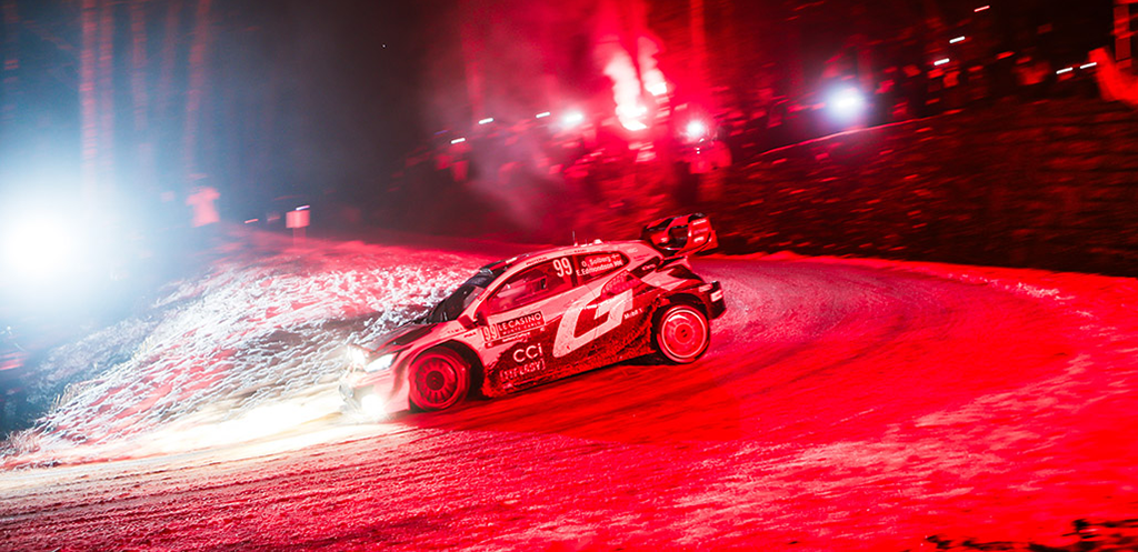 Monte-Carlo, la nuit des audacieux : Solberg frappe fort dès l’ouverture 2 Car 99 (Oliver Solberg, Elliott Edmondson
