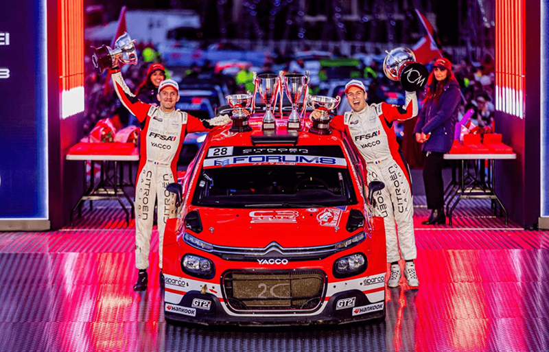Monte-Carlo 2026 : Solberg frappe un grand coup et entre dans la légende 5 Leo Roussel Citroen