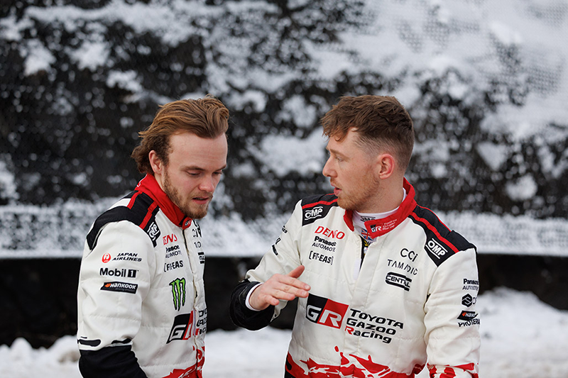 Rallye Monte-Carlo : Oliver Solberg défie les éléments et mène Toyota vers Monaco 1 Oliver Solberg, Elliott Edmondson