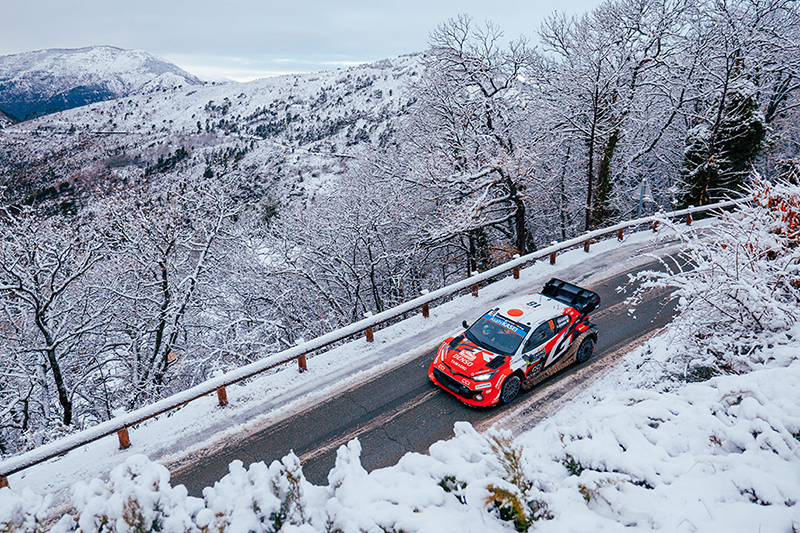 Monte-Carlo 2026 : Solberg frappe un grand coup et entre dans la légende 3 Voiture 18 (Takamoto Katsuta, Aaron Johnston)