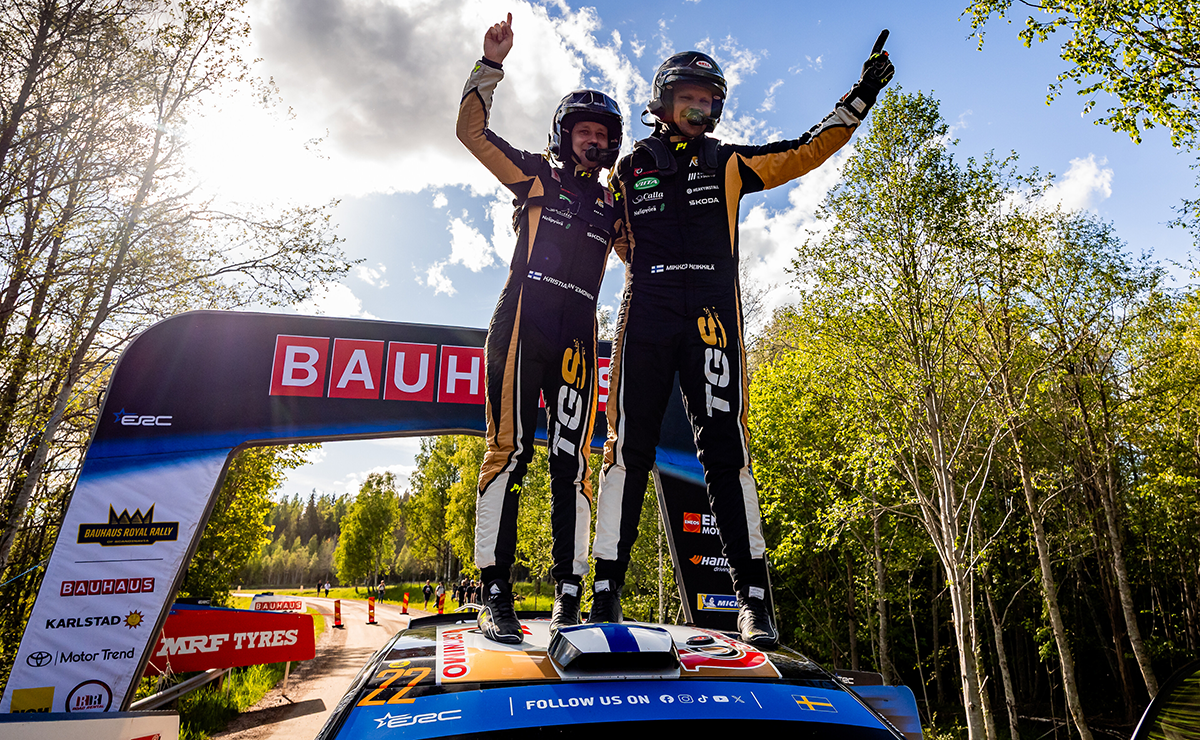 ERC / Royal Rally de Scandinavie : Première victoire historique pour Mikko Heikkilä ! 20 Mikko Heikkilä