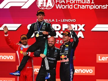 Podium Grand Prix du Canada 2026