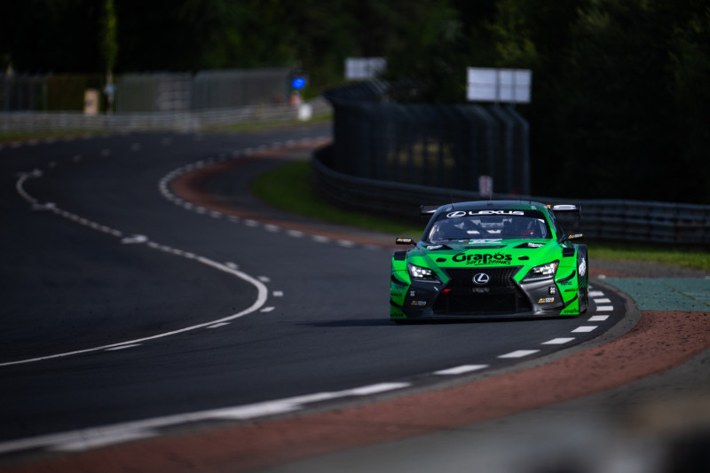 87 UMBRARESCU Petru (rou), SCHMID Clemens (aut), LOPEZ José María (arg), Akkodis ASP Team, Lexus RC F LMGT3 #87 en piste 87 UMBRARESCU Petru (rou), SCHMID Clemens (aut), LOPEZ José María (arg), Akkodis ASP Team, Lexus RC F LMGT3 #87