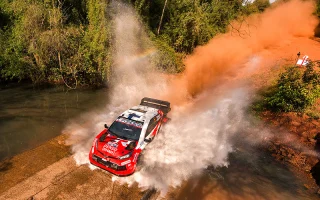 WRC RALLYE DU PARAGUAY : PAJARI FRÔLE LE TRIPLÉ, FOURMAUX ENFLAMME LA COURSE AU PODIUM ! 4 Car 5 Sami Pajari Marko Salminen copie
