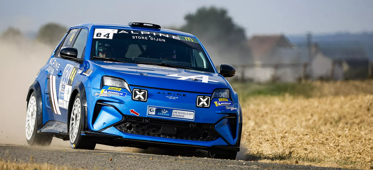 Rabilloud et Mahinc doublent la mise en Trophée Alpine A290 Rallye au Cœur de France ! 1 Alpine A 290