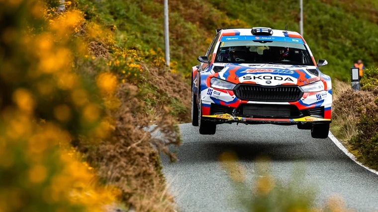Teemu SUNINEN during the FIA European Rally Championship in Ceredigion, Aberystwyth, on 05 September 2026