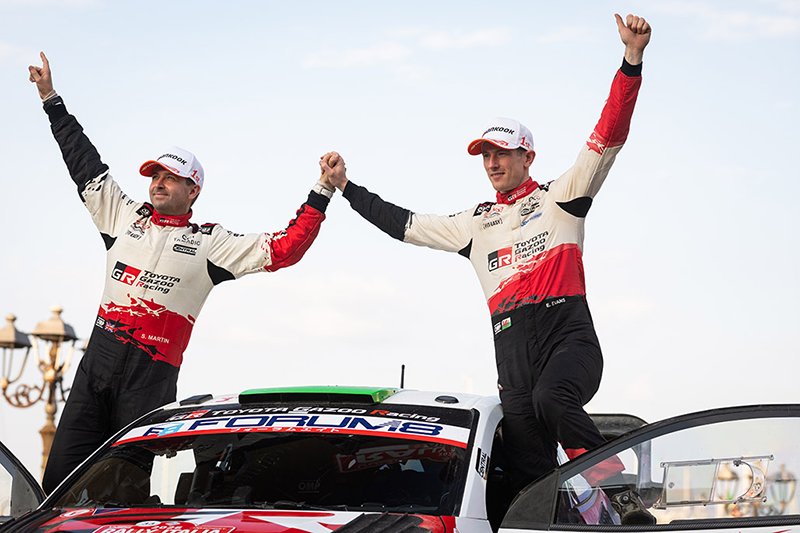 Sardaigne : Evans touche enfin au BUT ET S'OFFRE SON PREMIER SACRE MONDIAL 1 Scott Martin, Elfyn Evans